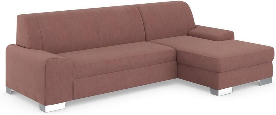 DOMO collection Hoekbank Anzio L-vorm met bedfunctie bonnellvering hoogwaardig breedte 271 cm - Foto 5