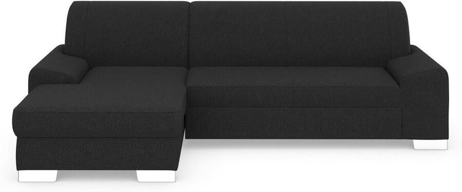 DOMO collection Hoekbank Anzio L-vorm met bedfunctie bonnellvering hoogwaardig breedte 271 cm - Foto 6