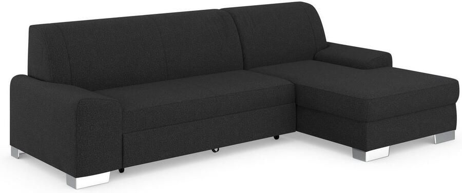 DOMO collection Hoekbank Anzio L-vorm met bedfunctie bonnellvering hoogwaardig breedte 271 cm - Foto 6