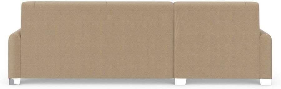 DOMO collection Hoekbank Anzio L-vorm met bedfunctie bonnellvering hoogwaardig breedte 271 cm - Foto 8