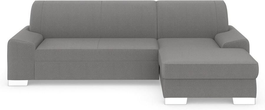 DOMO collection Hoekbank Anzio L-vorm met bedfunctie bonnellvering hoogwaardig breedte 271 cm - Foto 5