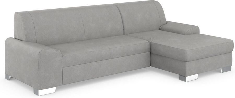 DOMO collection Hoekbank Anzio L-vorm met bedfunctie bonnellvering hoogwaardig breedte 271 cm - Foto 6