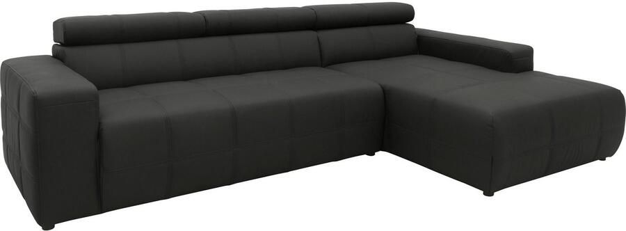 DOMO collection Hoekbank Brandon B D H: 289 177 80 cm keuze met zitdiepteverstelling L-vorm - Foto 3