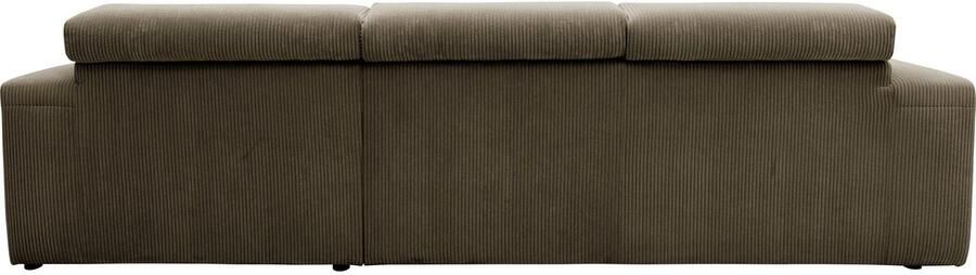 DOMO collection Hoekbank Brandon B D H: 289 177 80 cm keuze met zitdiepteverstelling L-vorm - Foto 7