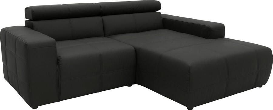 DOMO collection Hoekbank Brandon incl. Hoofdsteunverstelling B D H: 214 100 80 cm L-Vorm - Foto 3