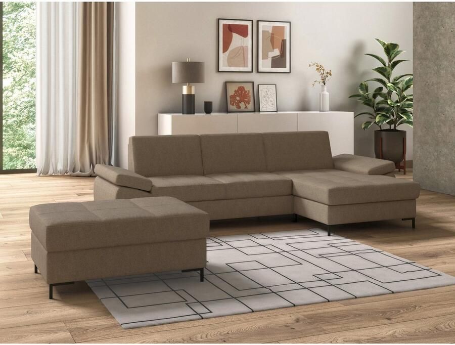 DOMO collection Hocker Capelo inclusief binnenvering - Foto 2