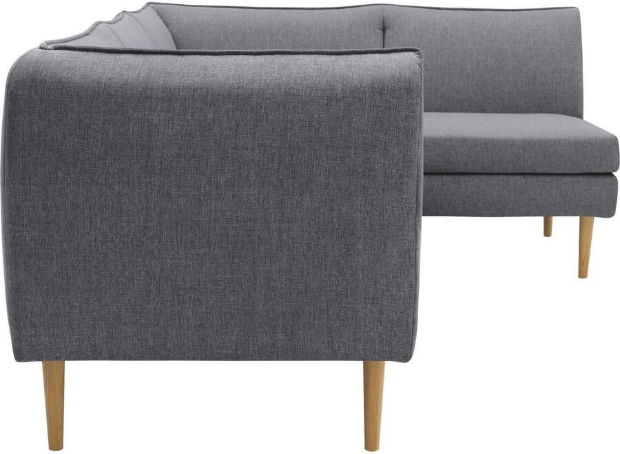 DOMO collection Hoekbank Filho individueel uitbreidbaar L-vorm voor terras tuin en balkon speciaal voor buiten