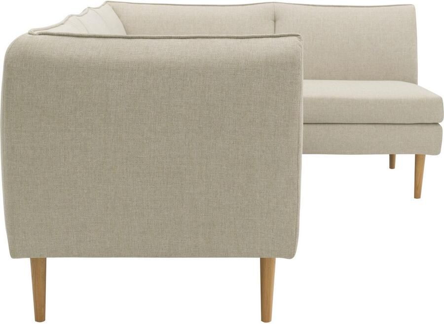 DOMO collection Hoekbank Filho individueel uitbreidbaar L-vorm voor terras tuin en balkon speciaal voor buiten