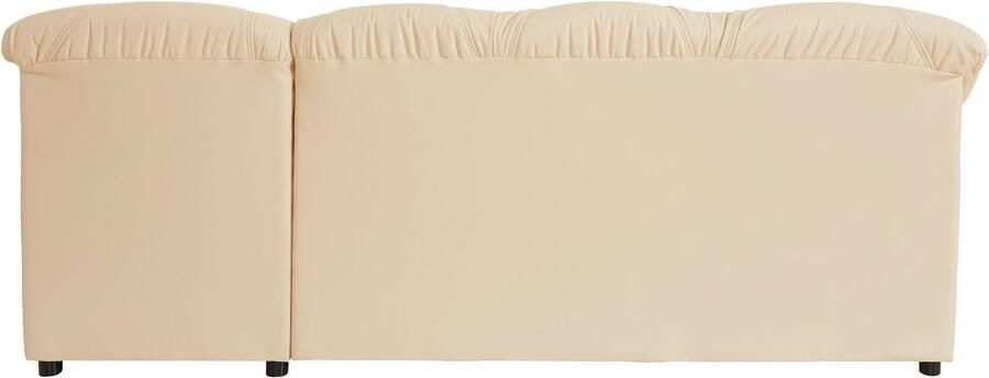 DOMO collection Hoekbank Flores slaapbank B D H: 233 142 86 cm L-vorm naar keuze met slaapfunctie naar keuze met binnenvering ook in leer - Foto 13