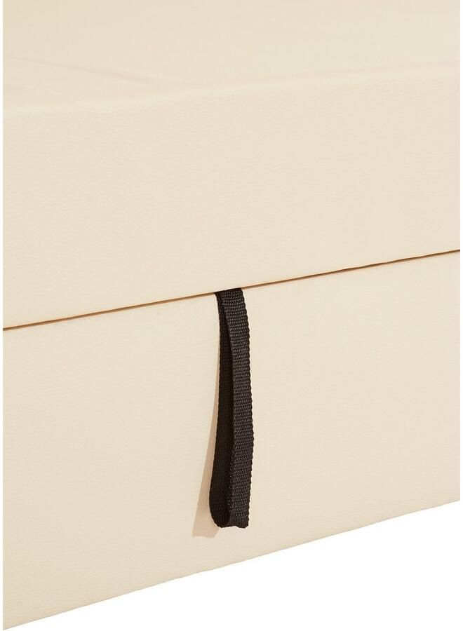 DOMO collection Hoekbank Flores slaapbank B D H: 233 142 86 cm L-vorm naar keuze met slaapfunctie naar keuze met binnenvering ook in leer