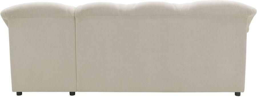 DOMO collection Hoekbank Flores slaapbank B D H: 233 142 86 cm L-vorm naar keuze met slaapfunctie naar keuze met binnenvering ook in leer - Foto 12