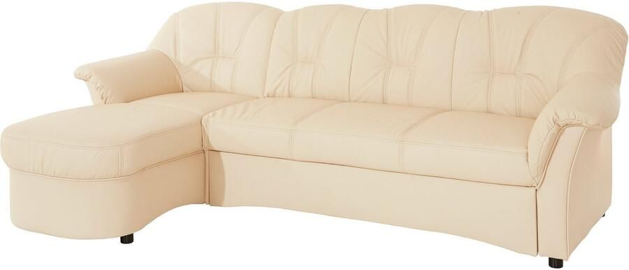 DOMO collection Hoekbank Flores slaapbank B D H: 233 142 86 cm L-vorm naar keuze met slaapfunctie naar keuze met binnenvering ook in leer - Foto 15