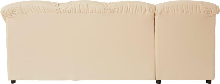 DOMO collection Hoekbank Flores slaapbank B D H: 233 142 86 cm L-vorm naar keuze met slaapfunctie naar keuze met binnenvering ook in leer - Foto 17