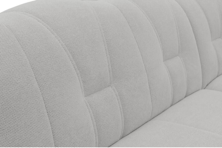 DOMO collection Hoekbank Flores slaapbank B D H: 233 142 86 cm L-vorm naar keuze met slaapfunctie naar keuze met binnenvering ook in leer - Foto 4