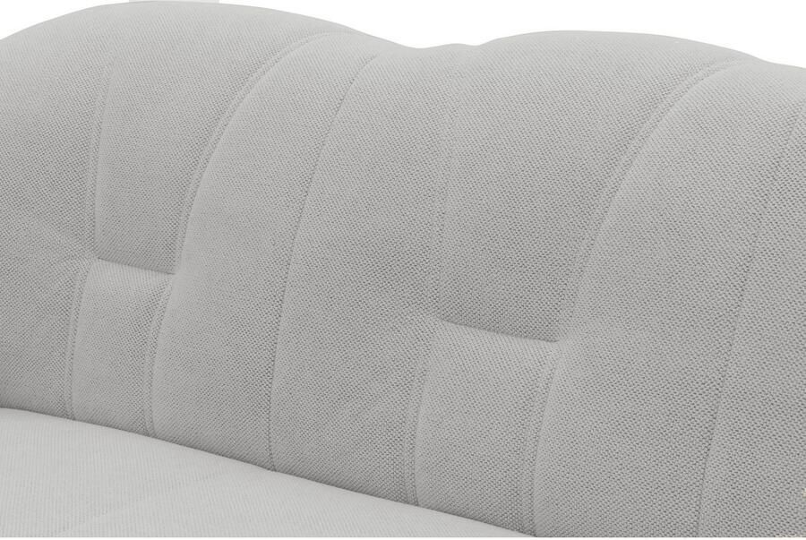 DOMO collection Hoekbank Flores slaapbank B D H: 233 142 86 cm L-vorm naar keuze met slaapfunctie naar keuze met binnenvering ook in leer - Foto 4