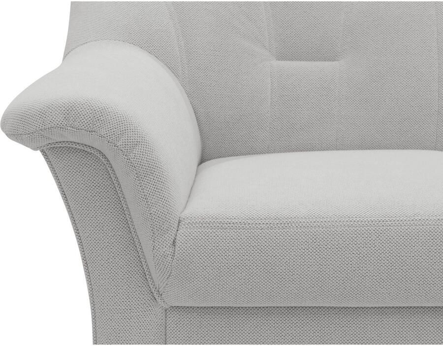 DOMO collection Hoekbank Flores slaapbank B D H: 233 142 86 cm L-vorm naar keuze met slaapfunctie naar keuze met binnenvering ook in leer - Foto 3