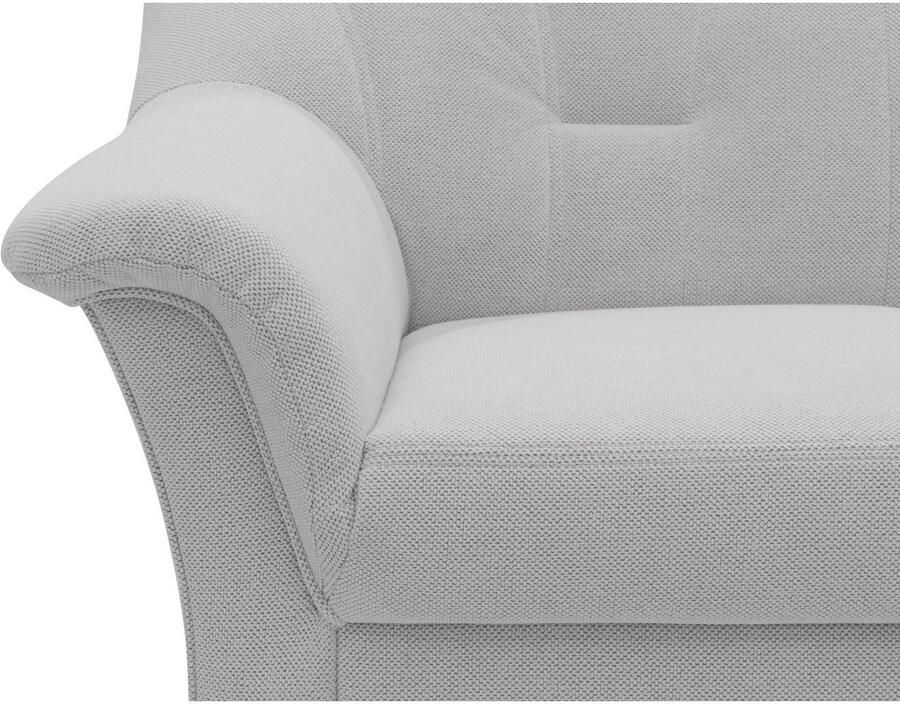 DOMO collection Hoekbank Flores slaapbank B D H: 233 142 86 cm L-vorm naar keuze met slaapfunctie naar keuze met binnenvering ook in leer - Foto 2