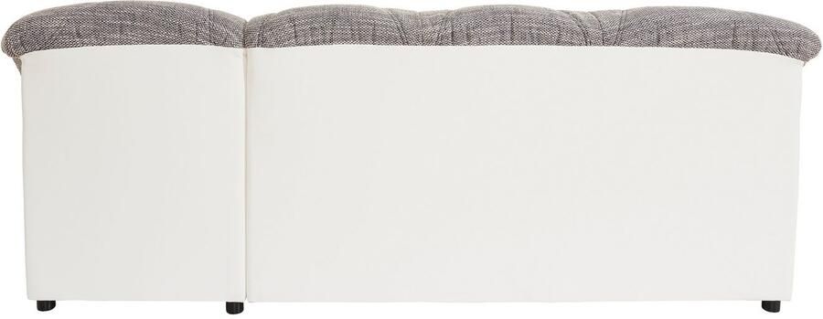 DOMO collection Hoekbank Flores slaapbank B D H: 233 142 86 cm L-vorm naar keuze met slaapfunctie naar keuze met binnenvering ook in leer - Foto 14