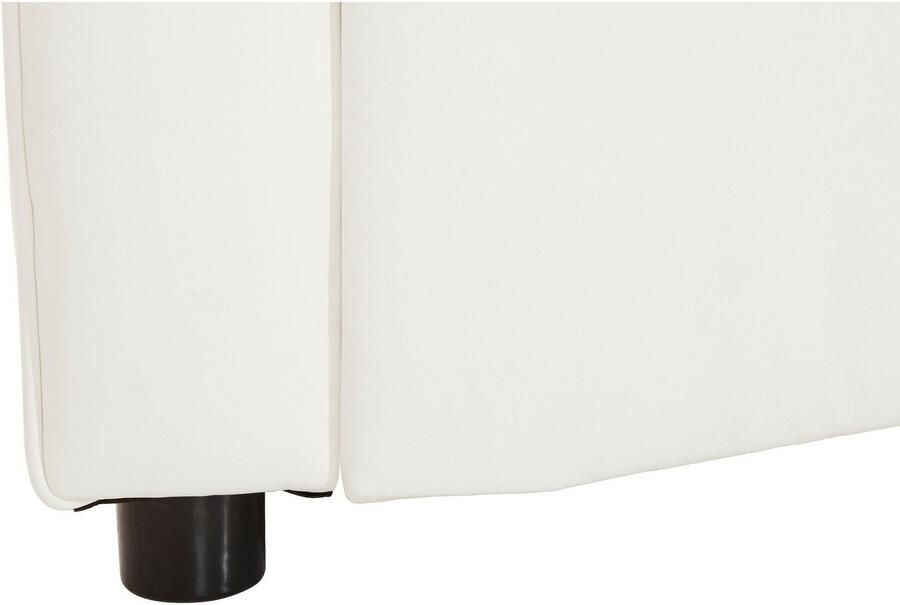 DOMO collection Hoekbank Flores slaapbank B D H: 233 142 86 cm L-vorm naar keuze met slaapfunctie naar keuze met binnenvering ook in leer - Foto 3