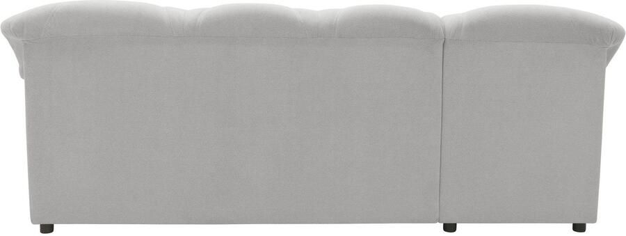 DOMO collection Hoekbank Flores slaapbank B D H: 233 142 86 cm L-vorm naar keuze met slaapfunctie naar keuze met binnenvering ook in leer - Foto 10