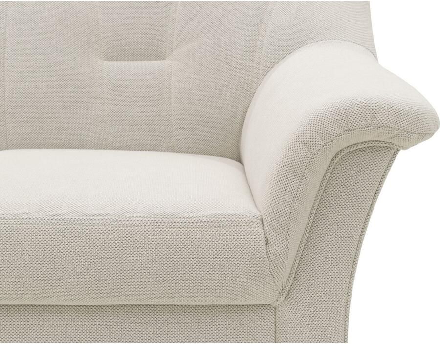 DOMO collection Hoekbank Flores slaapbank B D H: 233 142 86 cm L-vorm naar keuze met slaapfunctie naar keuze met binnenvering ook in leer - Foto 3