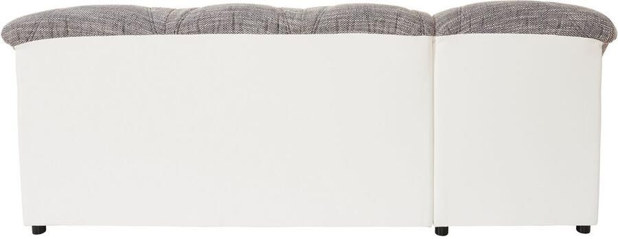 DOMO collection Hoekbank Flores slaapbank B D H: 233 142 86 cm L-vorm naar keuze met slaapfunctie naar keuze met binnenvering ook in leer - Foto 18