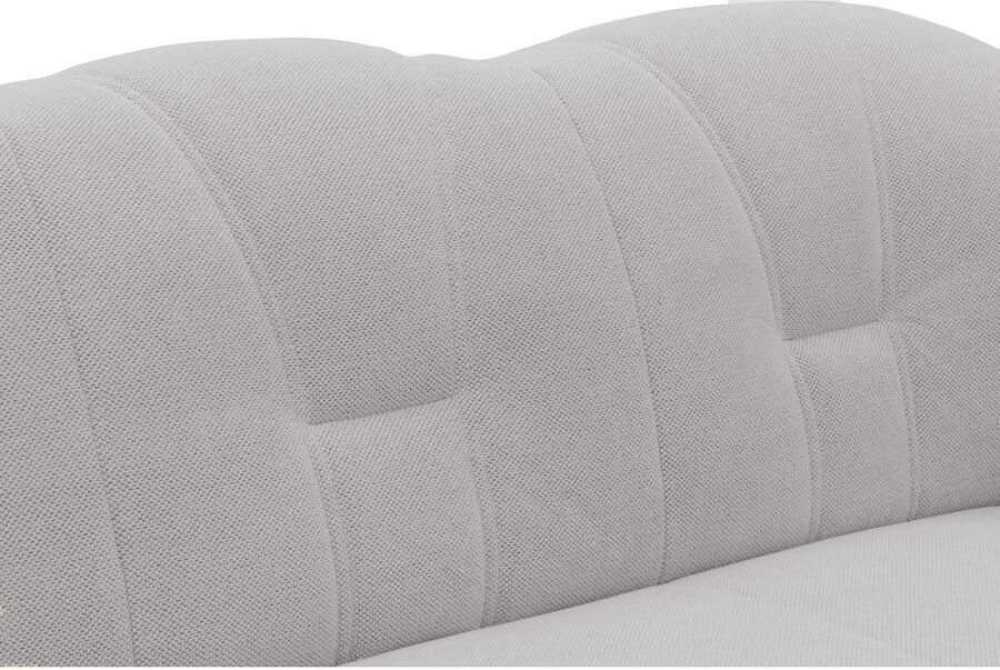 DOMO collection Hoekbank Flores slaapbank B D H: 233 142 86 cm L-vorm naar keuze met slaapfunctie naar keuze met binnenvering ook in leer - Foto 5