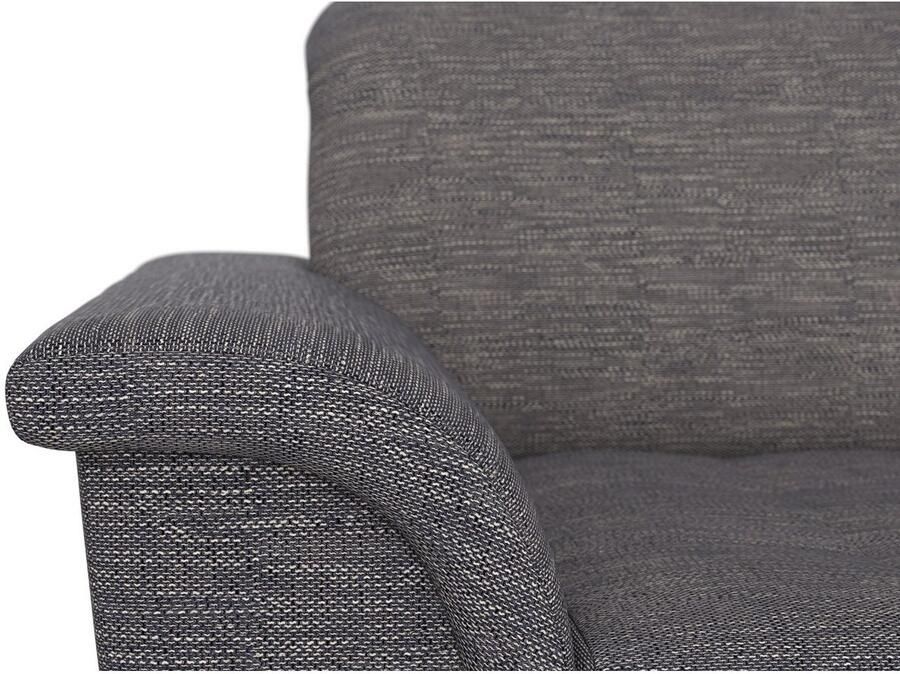 DOMO collection Hoekbank Franzi stiksels op de zitting B7T H: 278x162x80 cm L-model naar keuze met slaapfunctie bedkist en verstelbare hoofdsteun - Foto 2