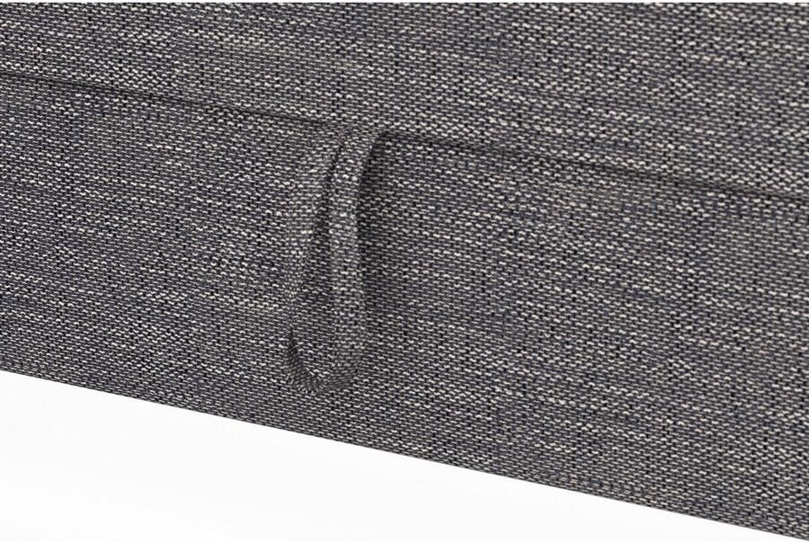 DOMO collection Hoekbank Franzi stiksels op de zitting B7T H: 278x162x80 cm L-model naar keuze met slaapfunctie bedkist en verstelbare hoofdsteun - Foto 3