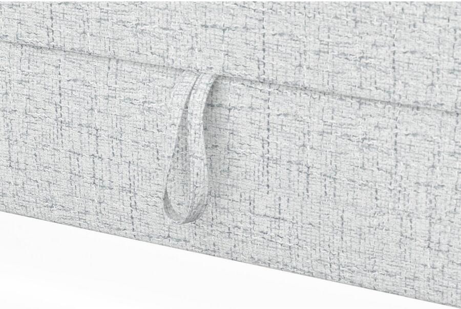 DOMO collection Hoekbank Franzi stiksels op de zitting B7T H: 278x162x80 cm L-model naar keuze met slaapfunctie bedkist en verstelbare hoofdsteun - Foto 3