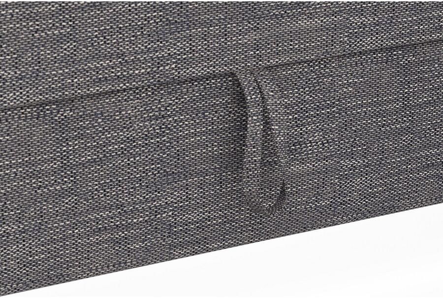 DOMO collection Hoekbank Franzi stiksels op de zitting B7T H: 278x162x80 cm L-model naar keuze met slaapfunctie bedkist en verstelbare hoofdsteun - Foto 3