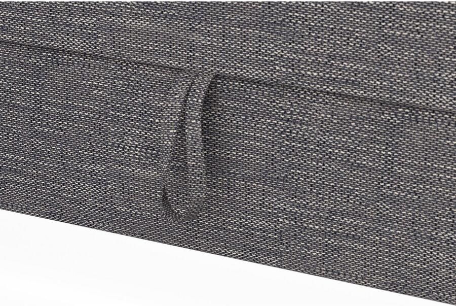 DOMO collection Hoekbank Franzi stiksels op de zitting B7T H: 278x162x80 cm L-model naar keuze met slaapfunctie bedkist en verstelbare hoofdsteun - Foto 3