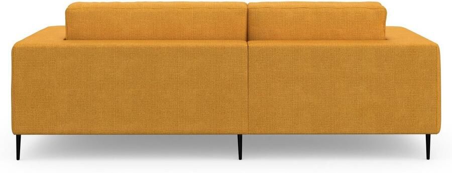 DOMO collection Hoekbank Modica compact en elegant breedte 244 L-vorm moderne uitstraling met extra brede chaise longue ook in corduroy - Foto 7