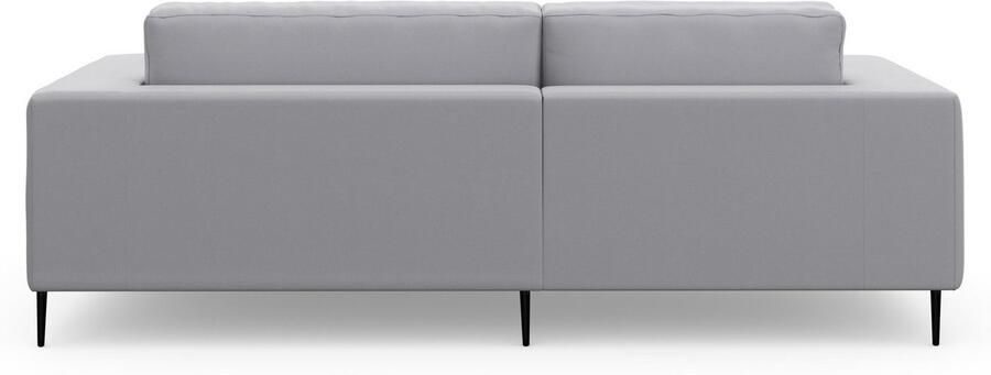 DOMO collection Hoekbank Modica compact en elegant breedte 244 L-vorm moderne uitstraling met extra brede chaise longue ook in corduroy - Foto 7