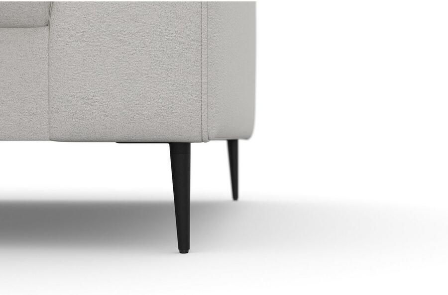 DOMO collection Hoekbank Modica compact en elegant breedte 244 L-vorm moderne uitstraling met extra brede chaise longue ook in corduroy - Foto 2