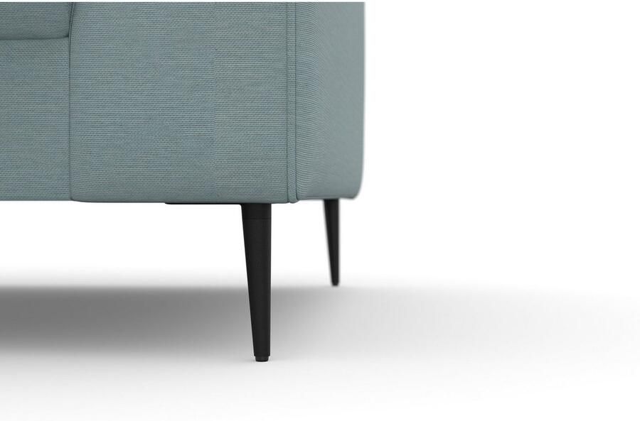 DOMO collection Hoekbank Modica compact en elegant breedte 244 L-vorm moderne uitstraling met extra brede chaise longue ook in corduroy - Foto 2