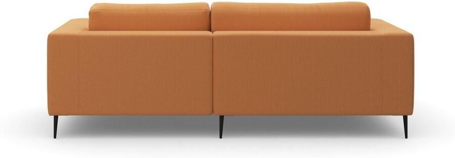 DOMO collection Hoekbank Modica compact en elegant breedte 244 L-vorm moderne uitstraling met extra brede chaise longue ook in corduroy - Foto 7