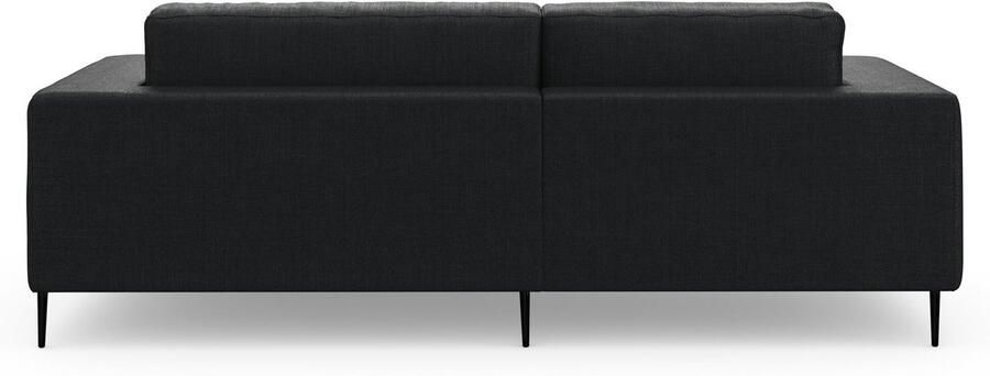 DOMO collection Hoekbank Modica compact en elegant breedte 244 L-vorm moderne uitstraling met extra brede chaise longue ook in corduroy - Foto 7