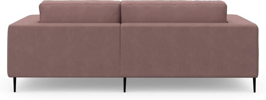 DOMO collection Hoekbank Modica compact en elegant breedte 244 L-vorm moderne uitstraling met extra brede chaise longue ook in corduroy - Foto 7