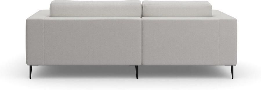 DOMO collection Hoekbank Modica compact en elegant breedte 244 L-vorm moderne uitstraling met extra brede chaise longue ook in corduroy - Foto 7