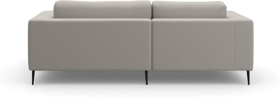 DOMO collection Hoekbank Modica compact en elegant breedte 244 L-vorm moderne uitstraling met extra brede chaise longue ook in corduroy - Foto 8