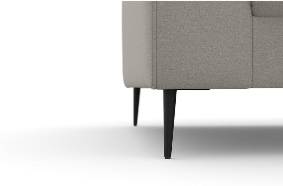 DOMO collection Hoekbank Modica compact en elegant breedte 244 L-vorm moderne uitstraling met extra brede chaise longue ook in corduroy - Foto 3