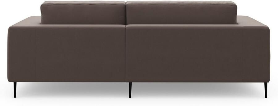 DOMO collection Hoekbank Modica compact en elegant breedte 244 L-vorm moderne uitstraling met extra brede chaise longue ook in corduroy - Foto 7