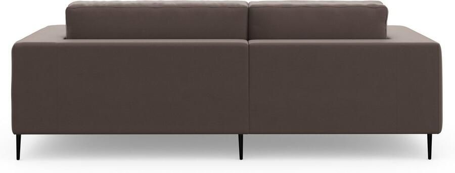 DOMO collection Hoekbank Modica compact en elegant breedte 244 L-vorm moderne uitstraling met extra brede chaise longue ook in corduroy - Foto 6
