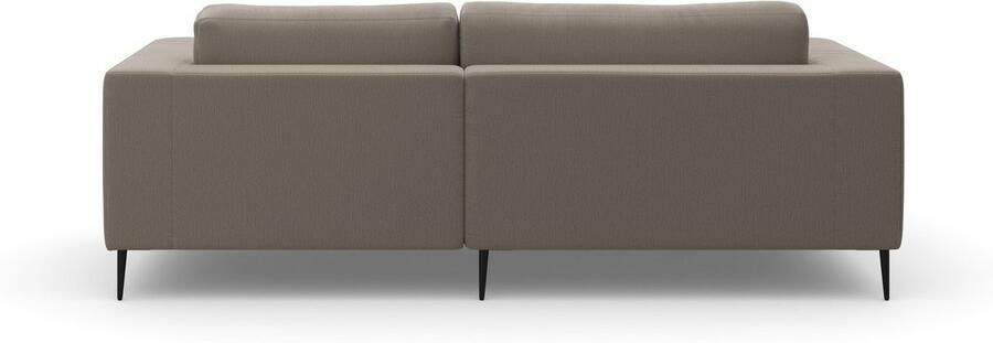 DOMO collection Hoekbank Modica compact en elegant breedte 244 L-vorm moderne uitstraling met extra brede chaise longue ook in corduroy - Foto 7