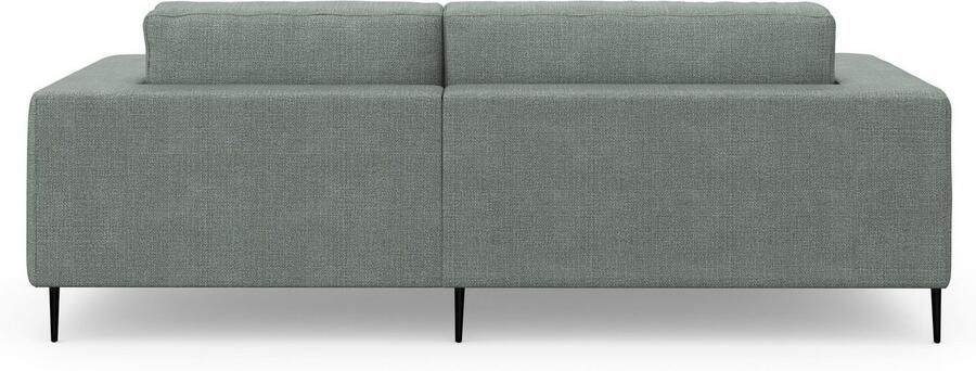 DOMO collection Hoekbank Modica compact en elegant breedte 244 L-vorm moderne uitstraling met extra brede chaise longue ook in corduroy - Foto 7