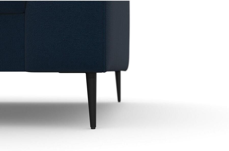 DOMO collection Hoekbank Modica compact en elegant breedte 244 L-vorm moderne uitstraling met extra brede chaise longue ook in corduroy - Foto 3