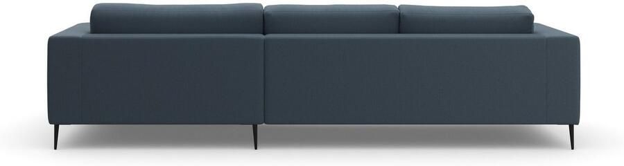 DOMO collection Hoekbank Modica tijdloos en elegant L-vorm moderne uitstraling met extra brede chaise longue ook in corduroy - Foto 7