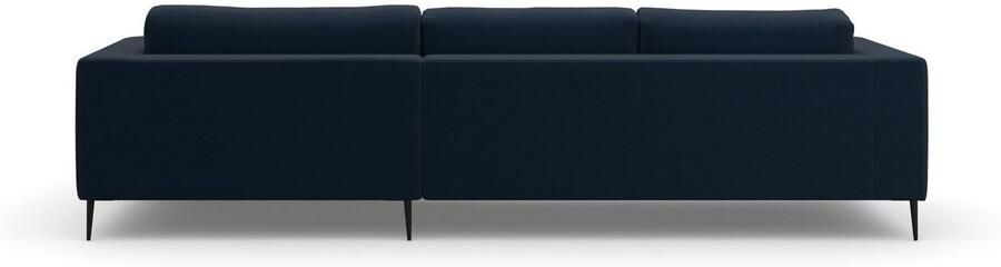 DOMO collection Hoekbank Modica tijdloos en elegant L-vorm moderne uitstraling met extra brede chaise longue ook in corduroy - Foto 7