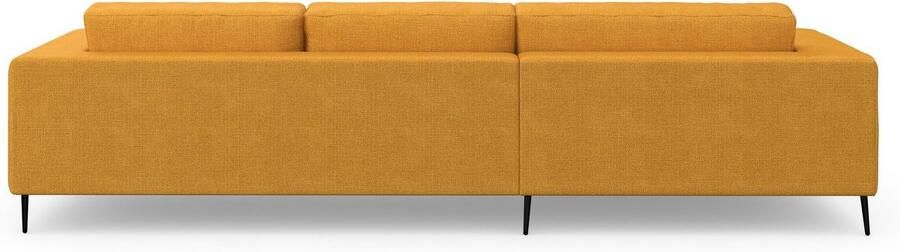 DOMO collection Hoekbank Modica tijdloos en elegant L-vorm moderne uitstraling met extra brede chaise longue ook in corduroy - Foto 7